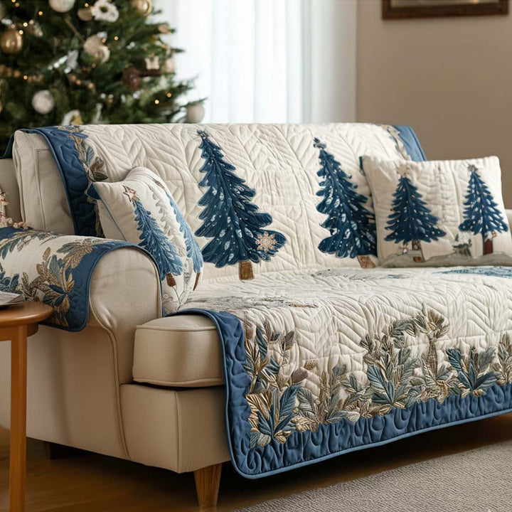 Housse de canapé matelassée Evergreen Sparkle