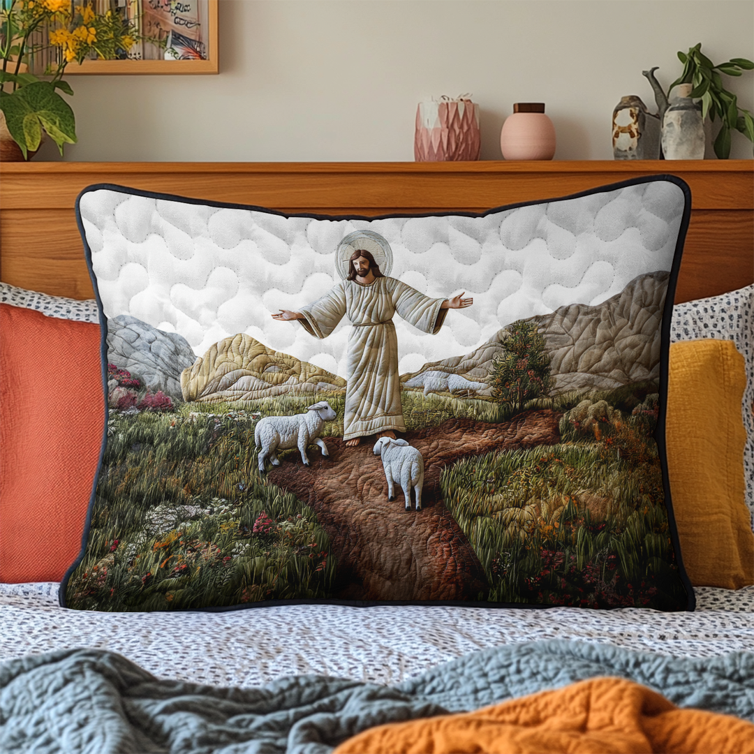 Housse de Coussin Matelassée Faith Embrace NCU0DK9392