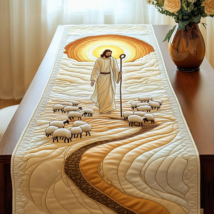 Chemin de Table Matelassé Faithful Journey NCU0NT4406