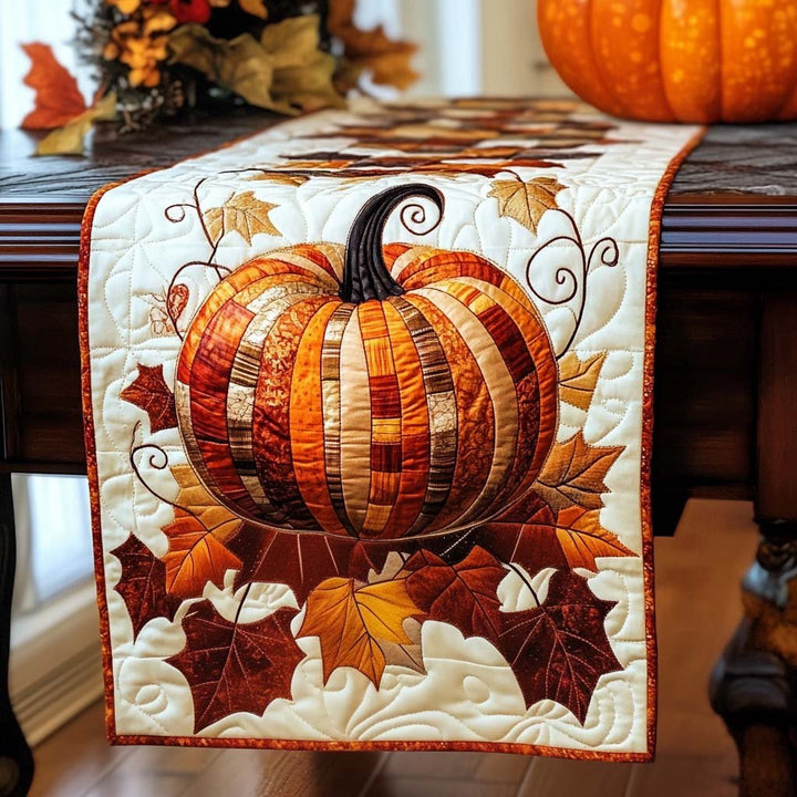 Nappe de Table Matelassée Citrouille d'Automne NCU0NT1346