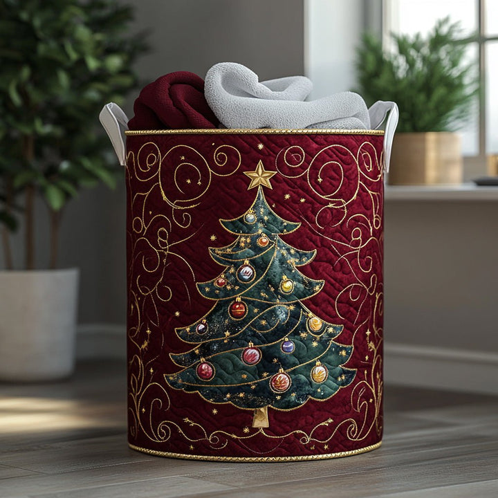 Panier à Linge Matelassé de Noël NCU0QN028