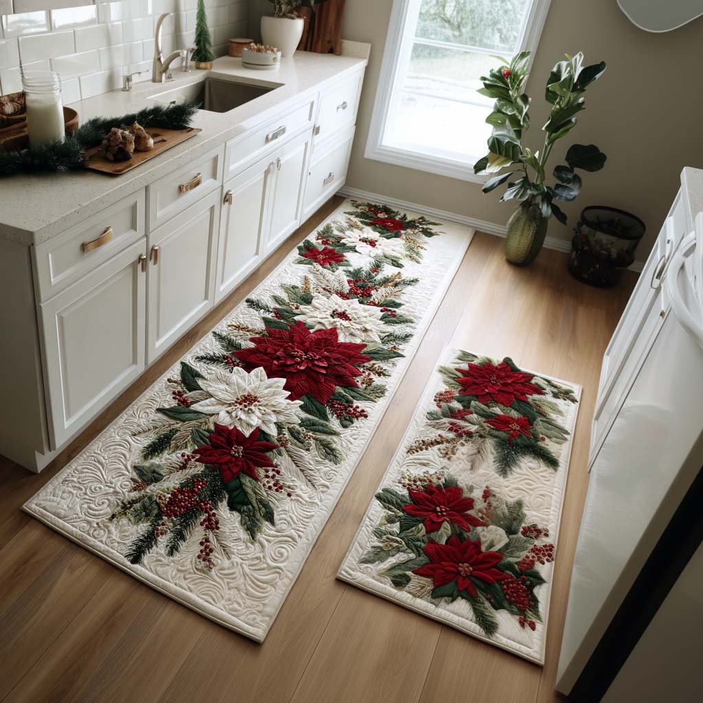 Tapis de Cuisine de Noël NCU0VT323