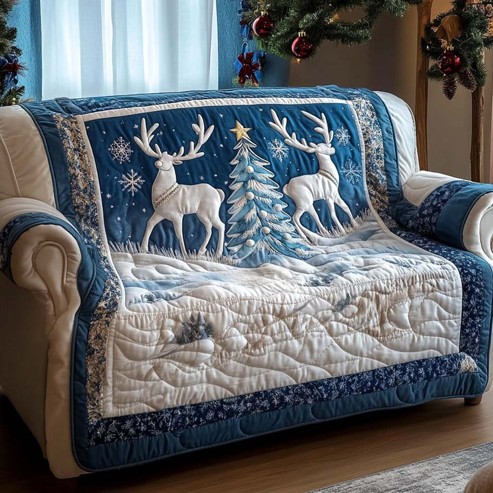 Housse de canapé matelassée Magie Festive