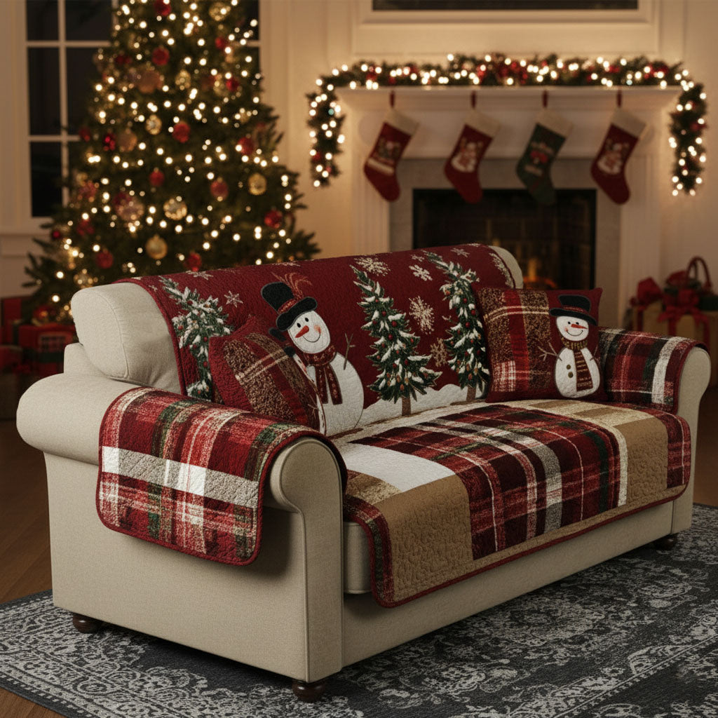 Housse de Canapé Matelassée Festive