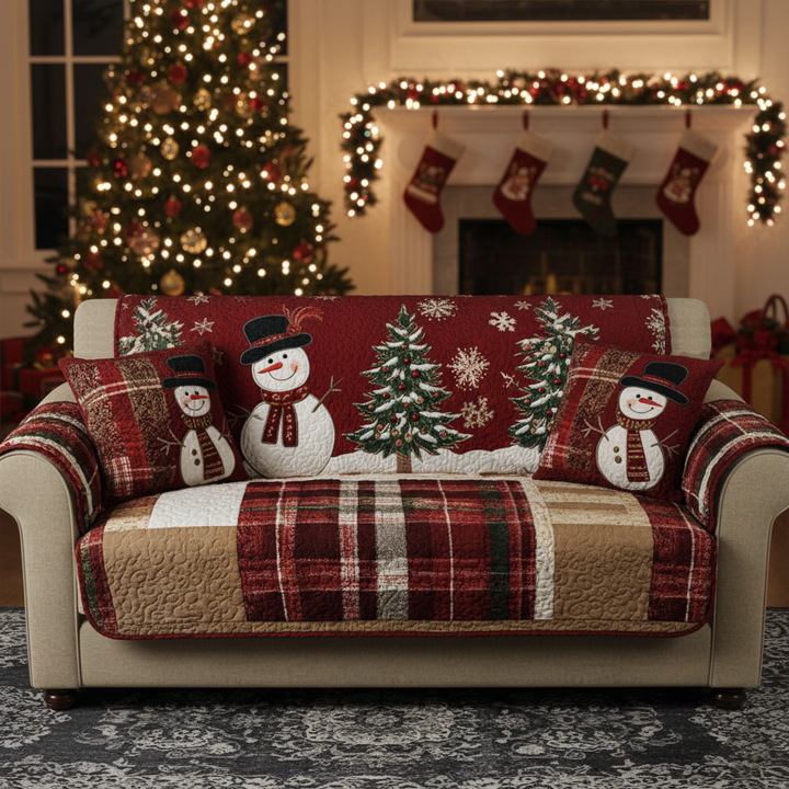 Housse de Canapé Matelassée Festive