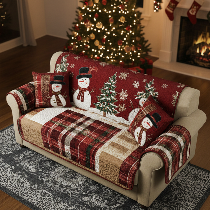 Housse de Canapé Matelassée Festive