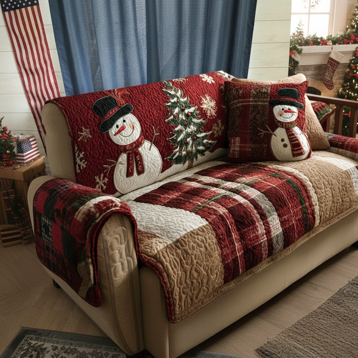 Housse de Canapé Matelassée Festive