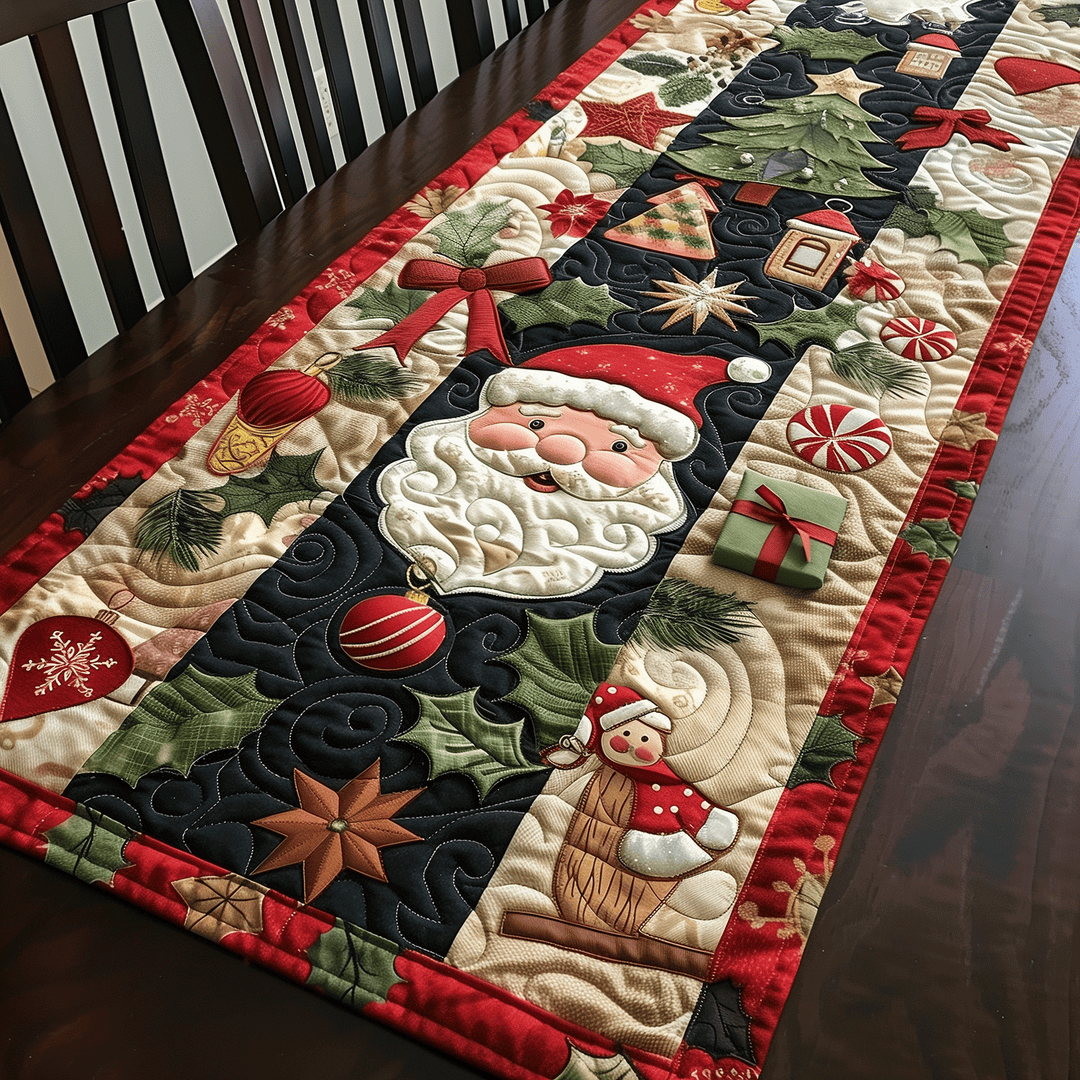 Nappe en Patchwork de Noël NCU0VT38