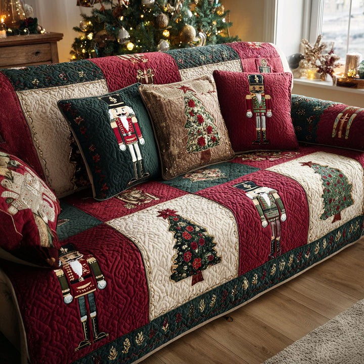 Housse de Canapé Matelassée Festive Sentinel