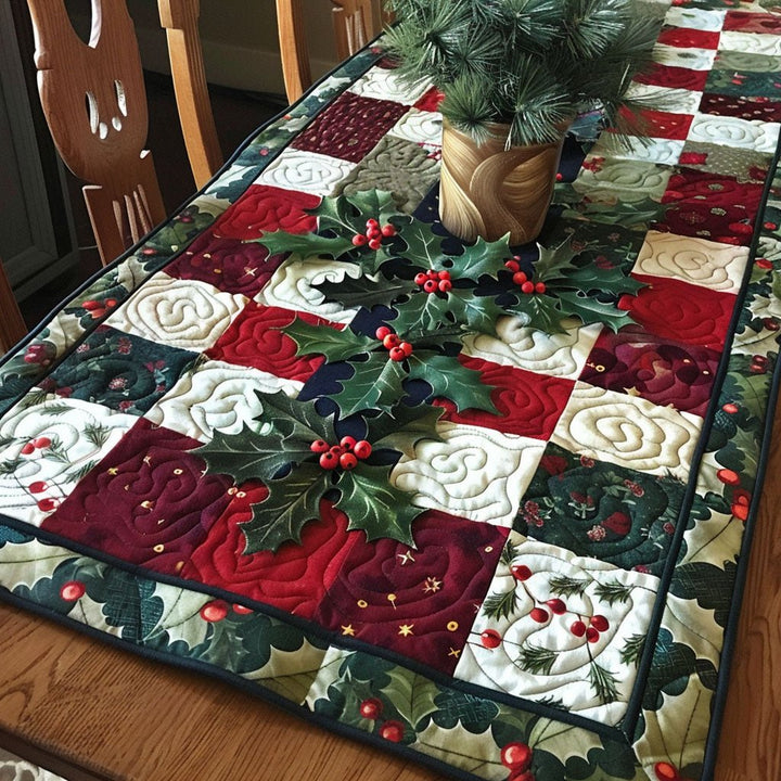 Nappe en Quilted de Traîneau Festif NCU0PT1824
