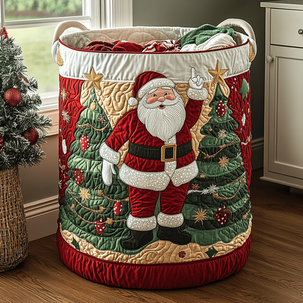 Panier à Linge Matelassé Santa NCU0QN058