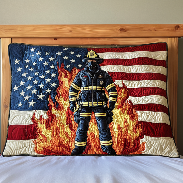 Housse de Coussin Matelassée Firefighter Patriot NCU0NT5988