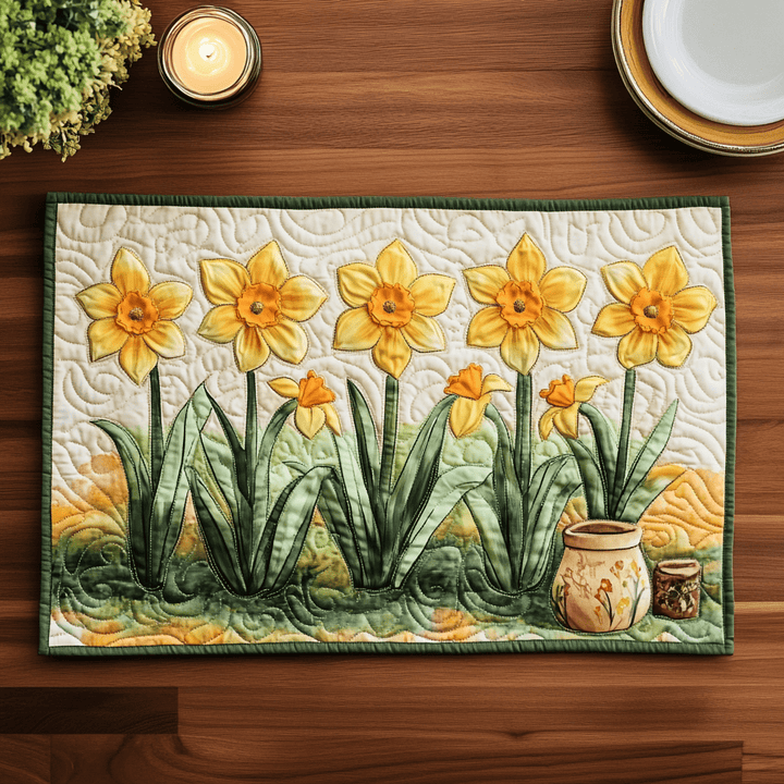 Nappe en Matelassé Essence de Printemps NCU0VL1557
