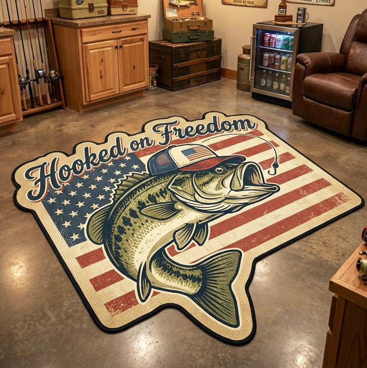Tapis en forme personnalisée Freedom Bass NCU0TV1868