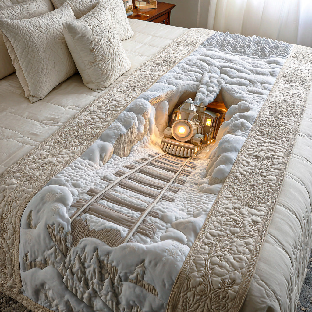 Couverture de Lit Matelassée Frost Rail Dream