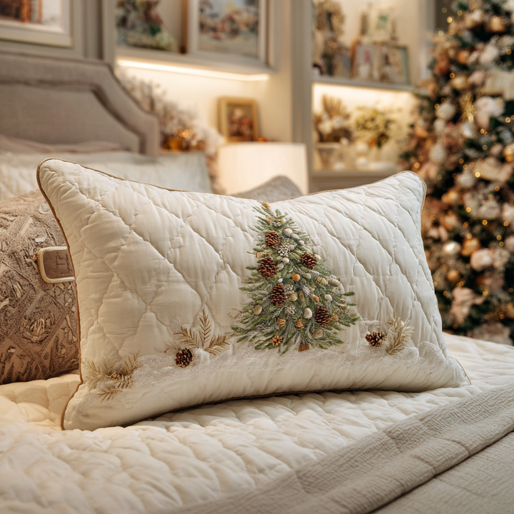 Housse de Coussin Matelassée Frosted Haven NCU0DV8328