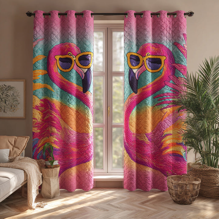 Rideaux Matelassés Funk Flamingo NCU0HH1726