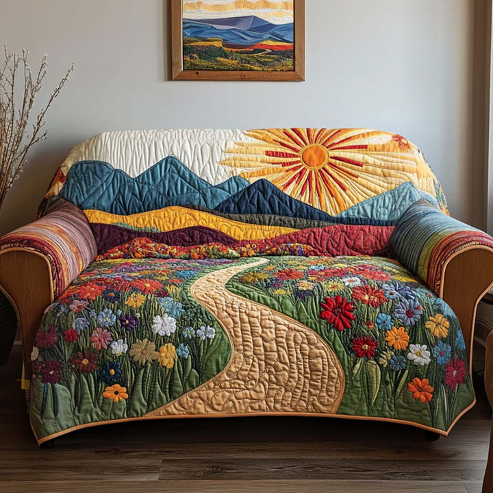 Housse de canapé matelassée Sunshine