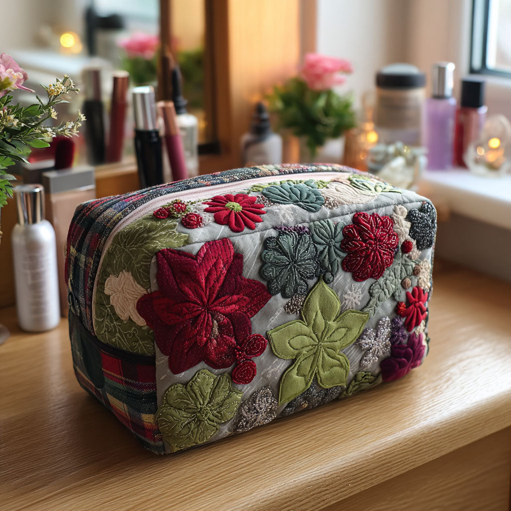 Trousse de Maquillage Matelassée Garden Song