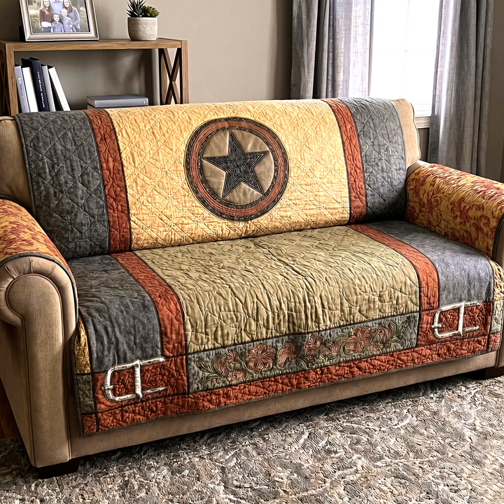 Housse de canapé matelassée Texas Star Bold