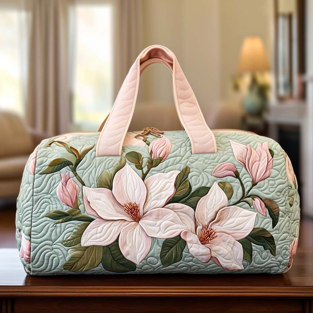 Sac de voyage matelassé Gentle Blossom
