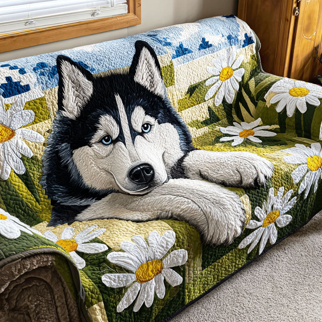 Housse de canapé matelassée Gentle Husky