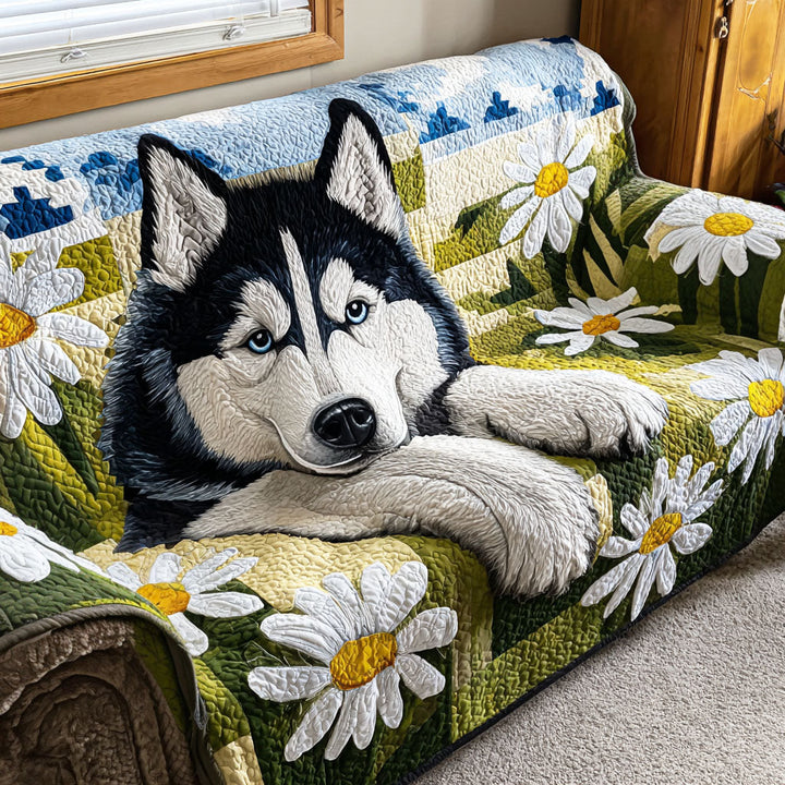 Housse de canapé matelassée Gentle Husky
