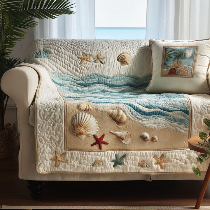 Housse de Canapé Matelassée Gentle Waves