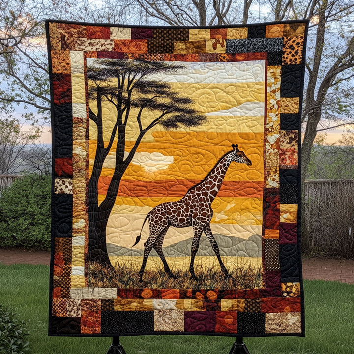 Couverture Matelassée Voyage de Girafe NCU0PT669