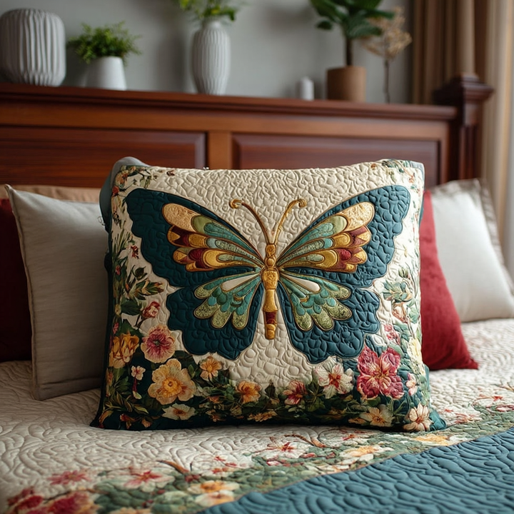 Housse de Coussin Matelassée Golden Garden Muse NCU0TV179