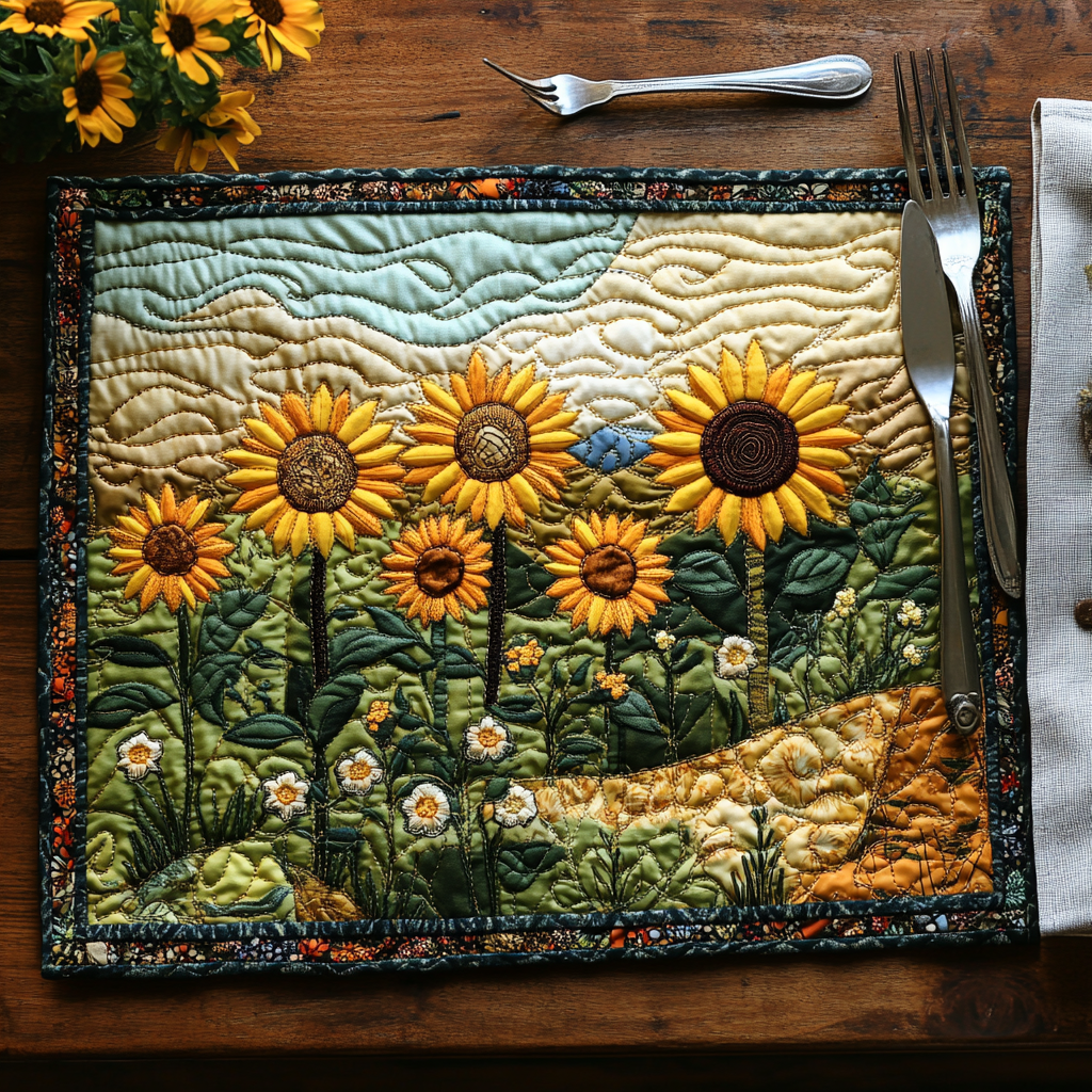 Nappe Matelassée Golden Bloom NCU0DV3139