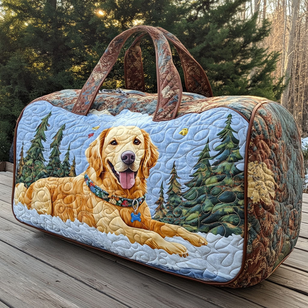 Sac de voyage matelassé Golden Companions