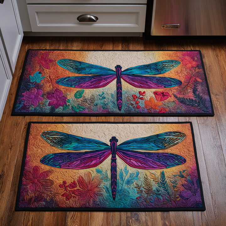 Tapis de cuisine Libellule Dorée NCU0DK10929
