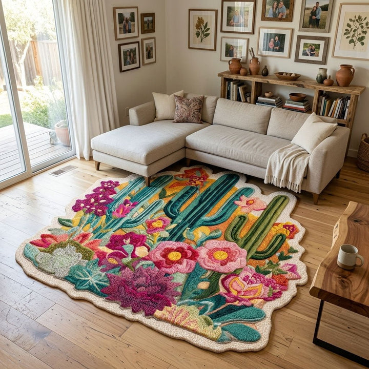 Tapis de forme personnalisée Golden Dunes NCU0DK12306