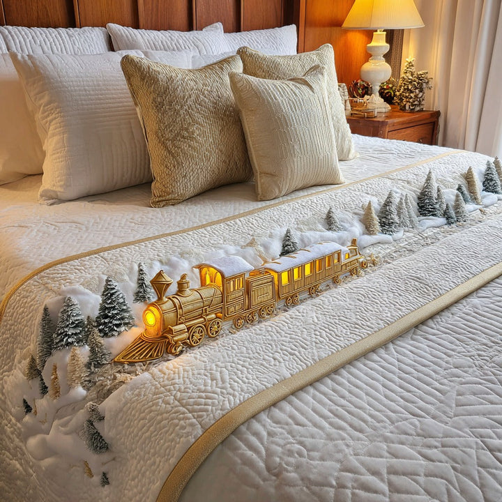 Couverture de Lit Matelassée Golden Express