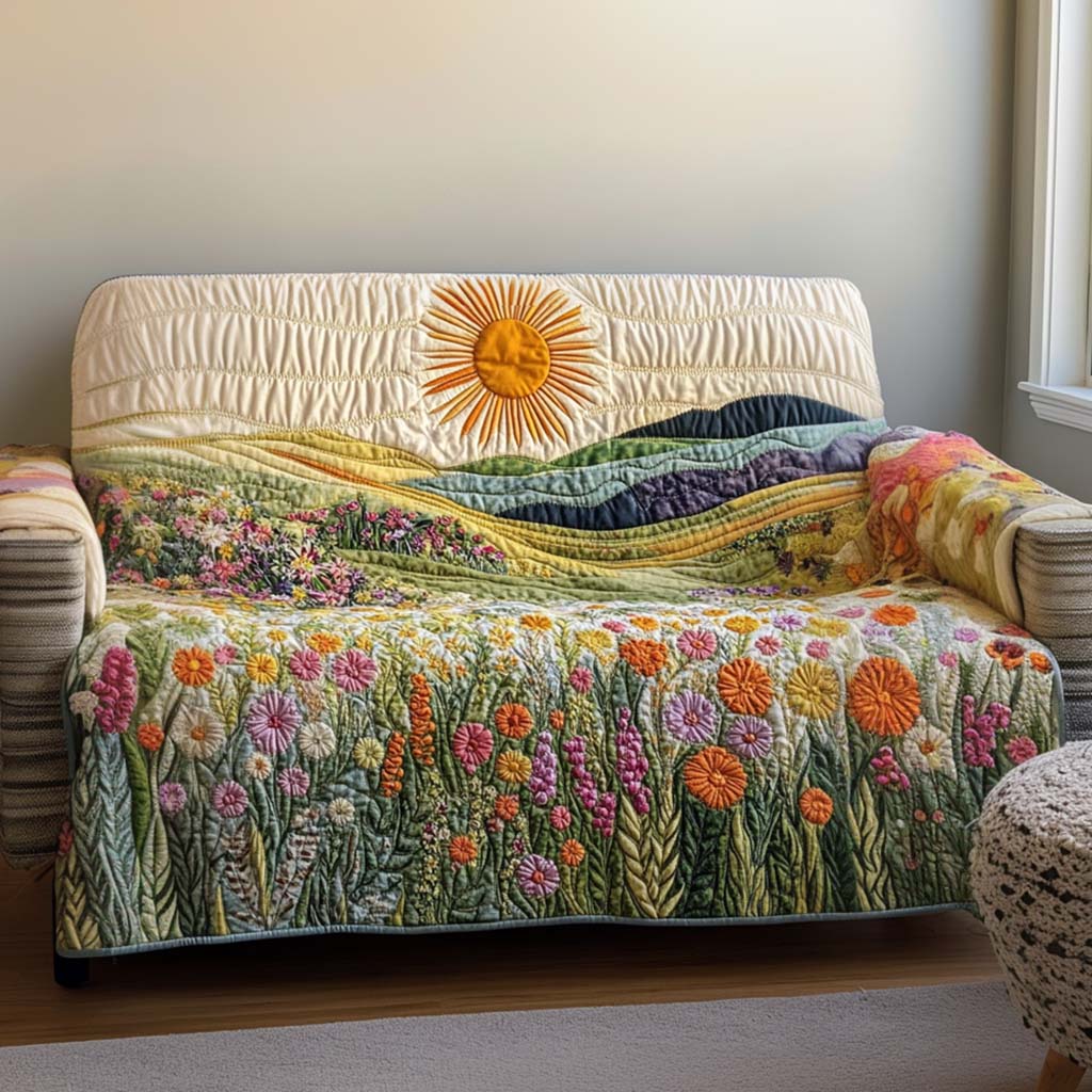 Housse de canapé matelassée Sunshine