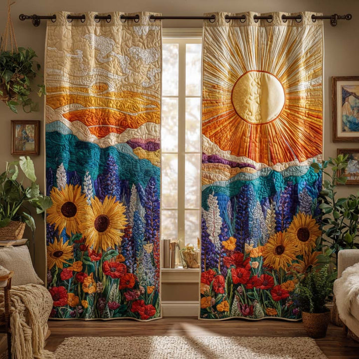 Rideaux matelassés Golden Solstice NCU0HH1766