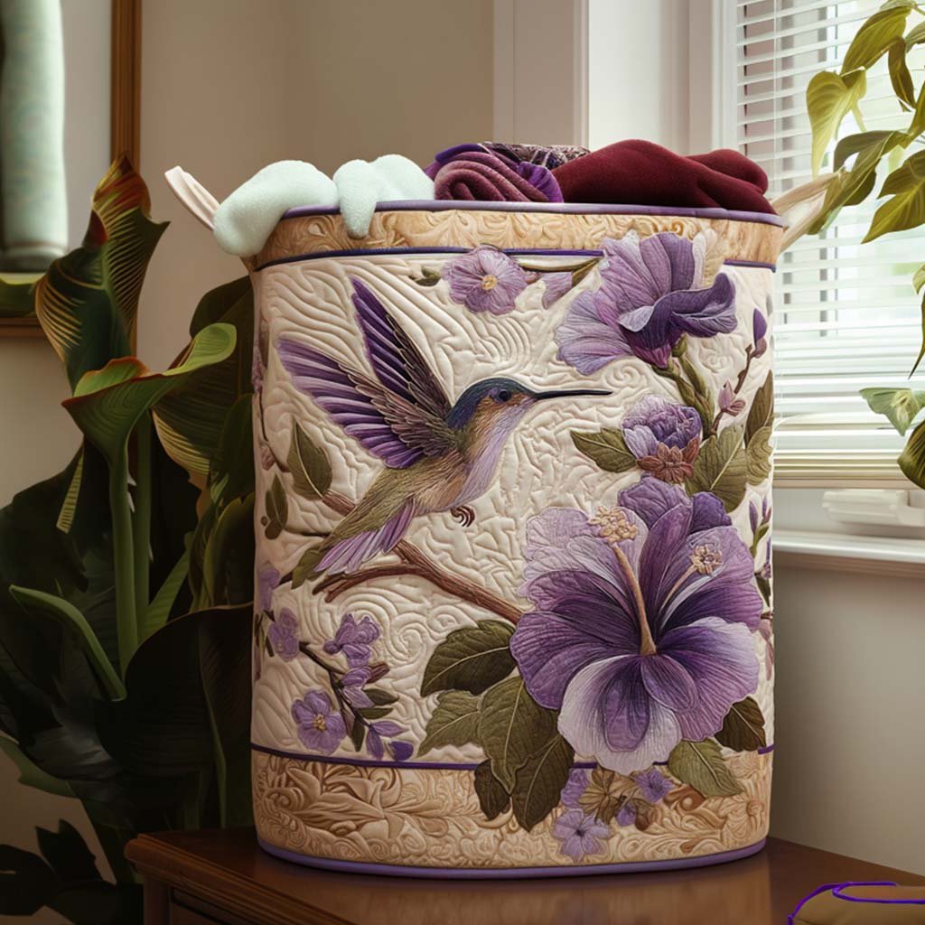 Panier à Linge Matelassé Colibri Élégant NCU0NNT1416
