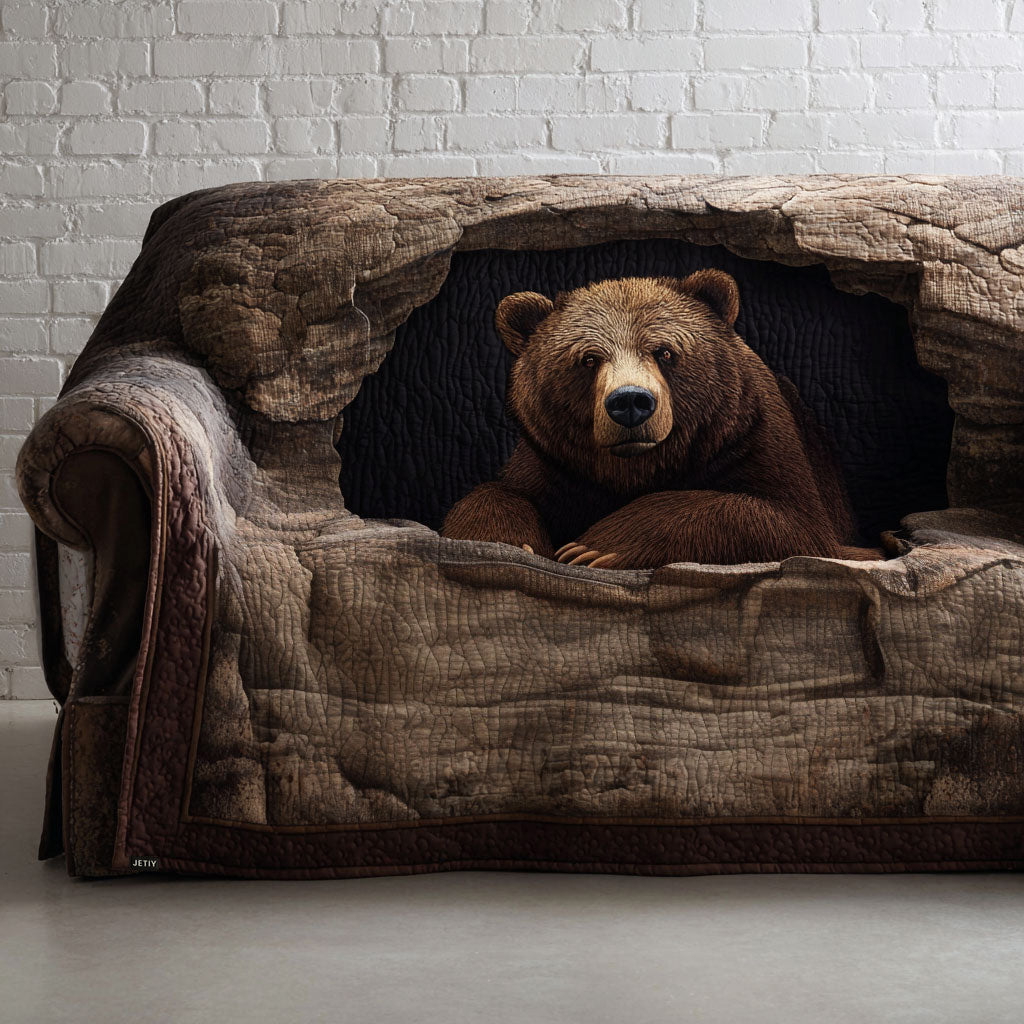 Housse de canapé matelassée Grizzly Rest