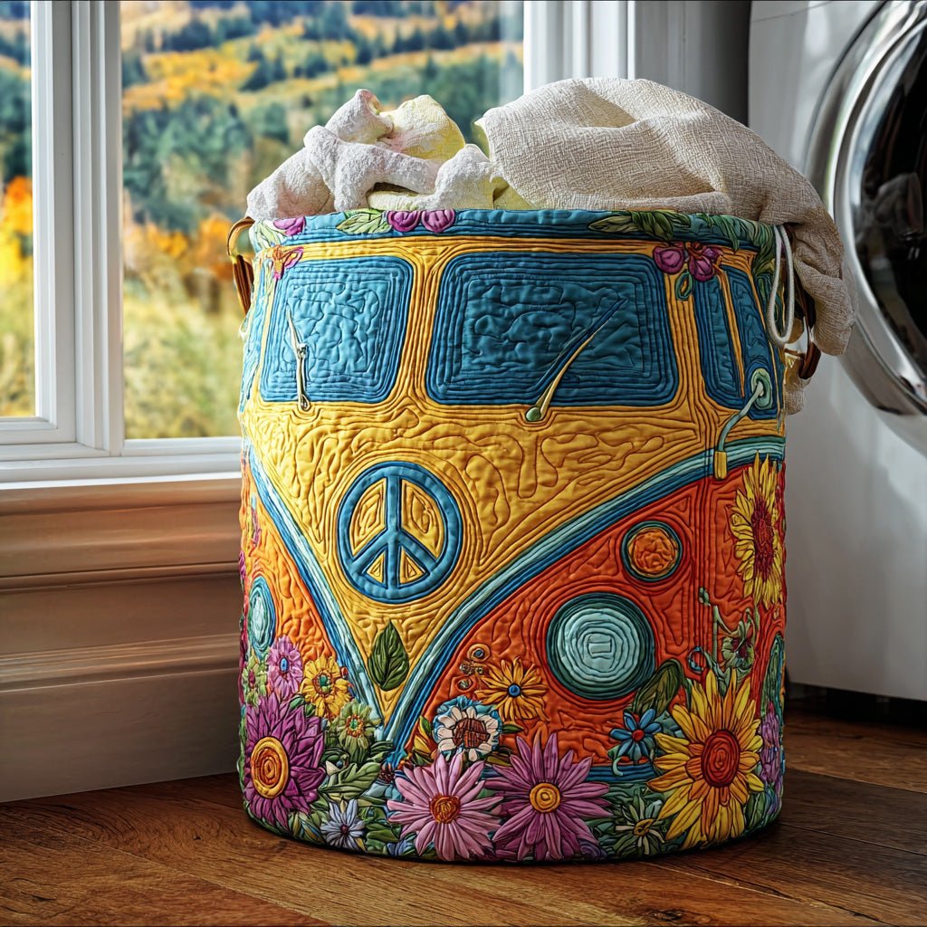 Panier à Linge Matelassé Van Hippie NCU0QN026