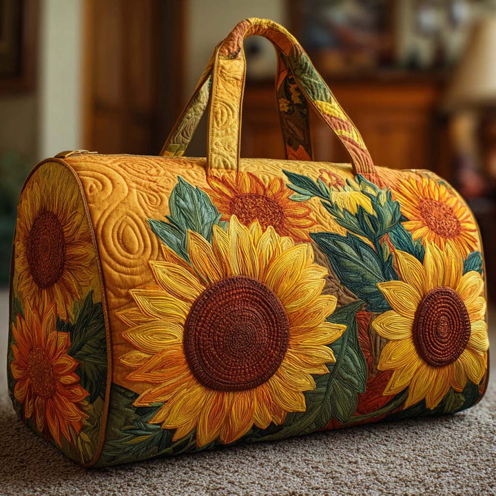 Sac de voyage matelassé Happy Bloom