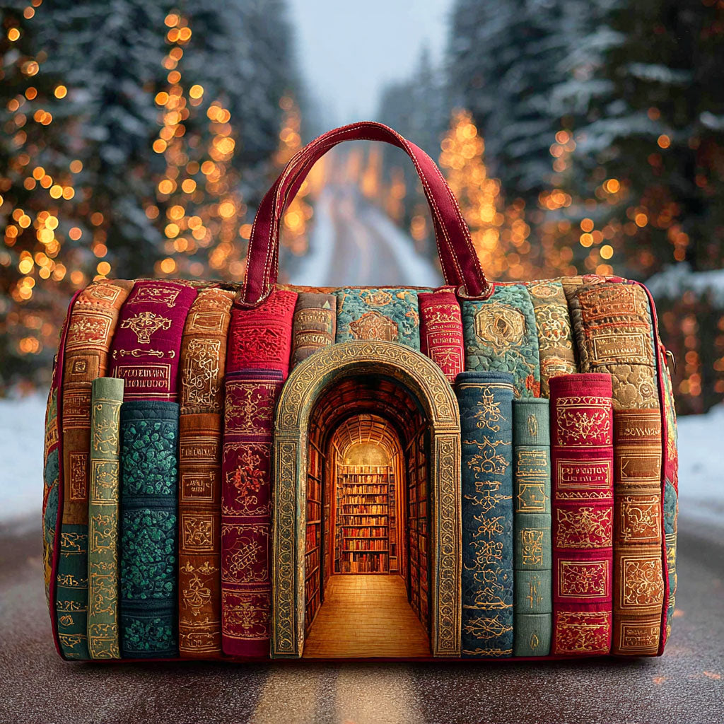 Sac de voyage matelassé Hidden Library