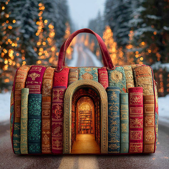 Sac de voyage matelassé Hidden Library