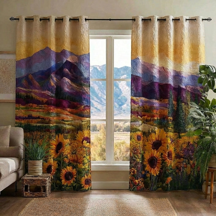 Rideaux Matelassés Highland Bloom NCU0HH1767