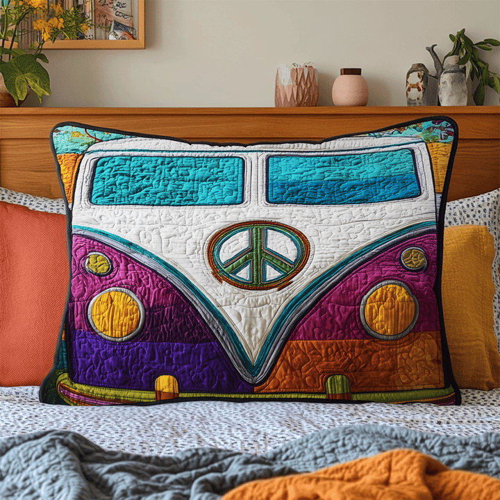 Housse de Coussin Matelassée Hippie Drive NCU0DV7362