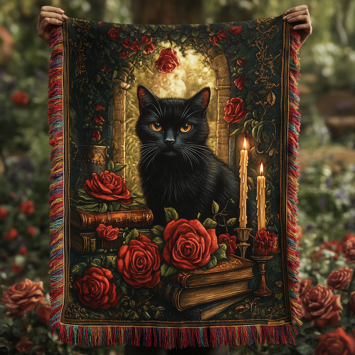 Couverture en Tissé Hocus Purrcus