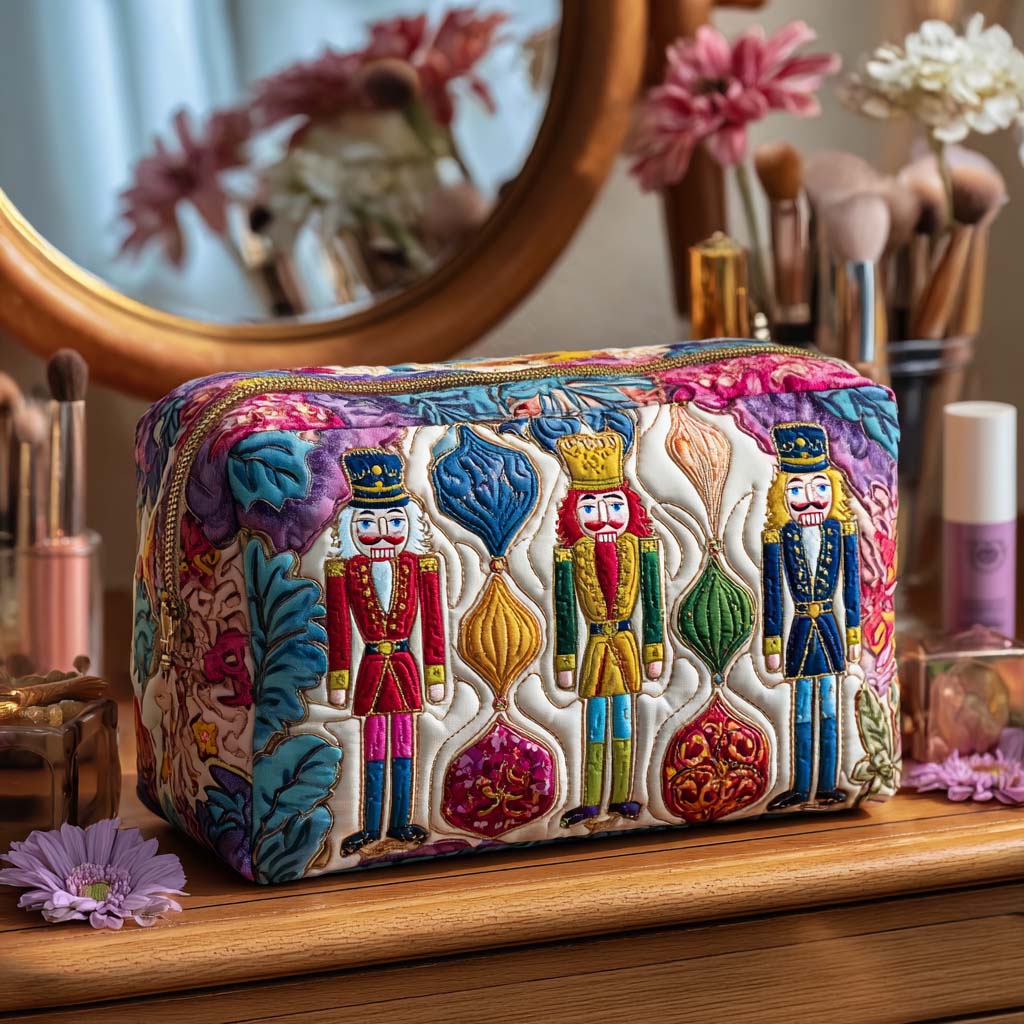 Trousse de Maquillage Matelassée Holiday Guard