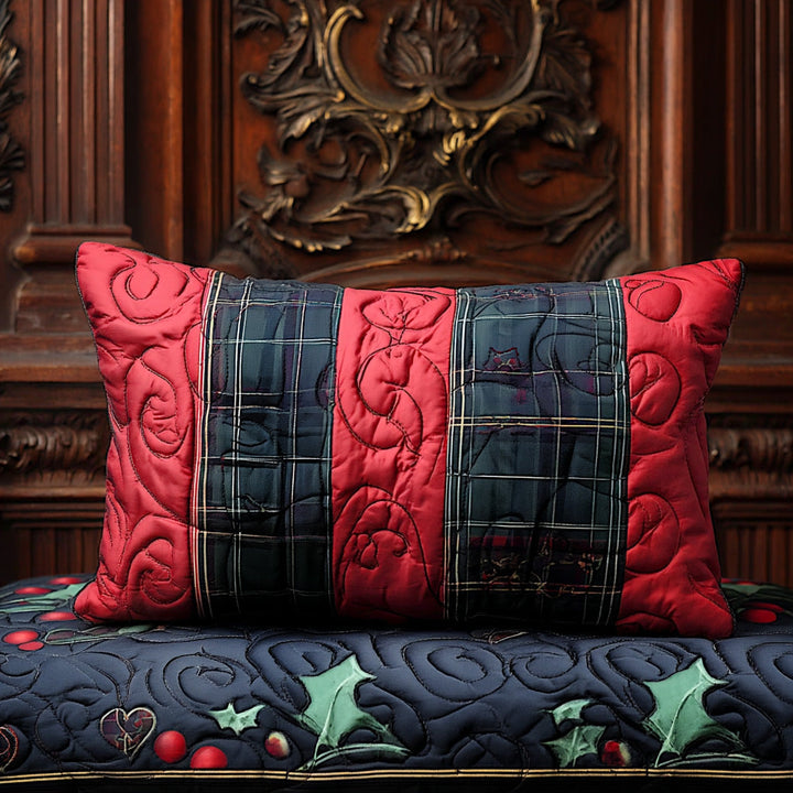 Housse de Coussin Matelassée Holiday Hearth NCU0PT10336