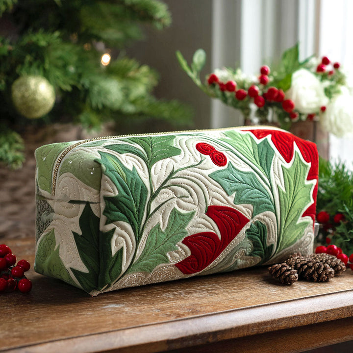Trousse de Maquillage Matelassée Holly Bloom