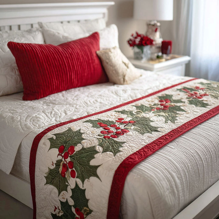 Couverture de lit matelassée Holly Garden